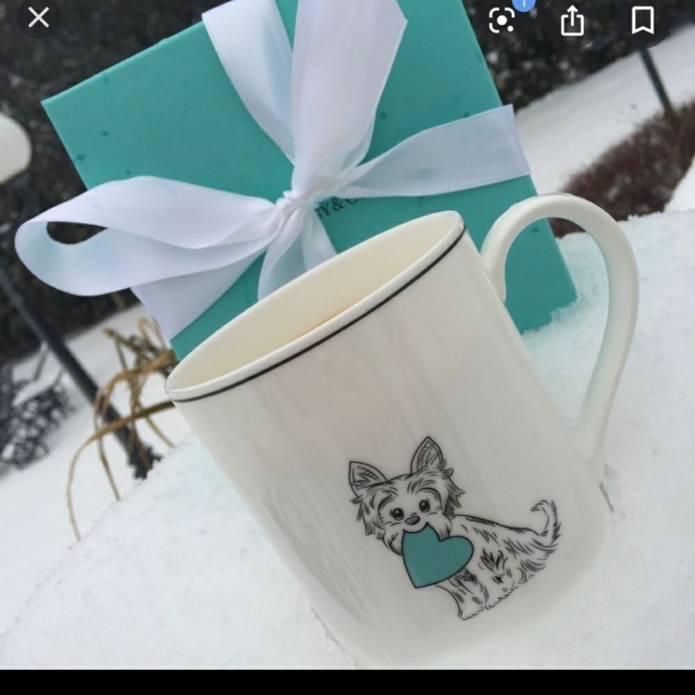 ISO Tiffany & Co Yorkie Mug